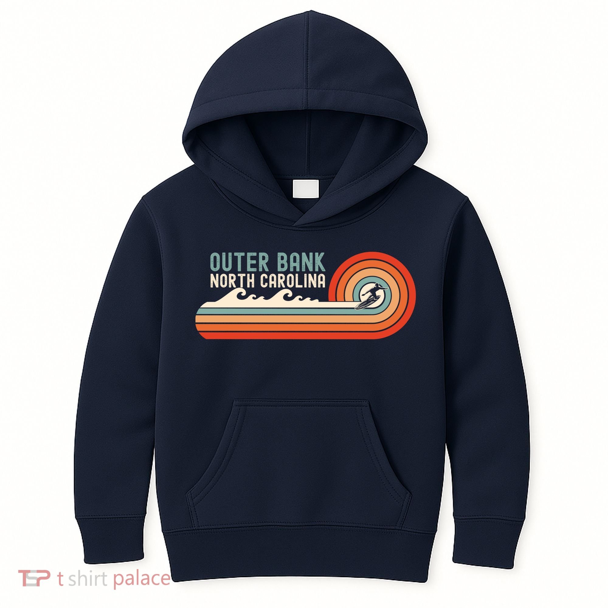 Outer Banks North Carolina NC Beach Kids Hoodie