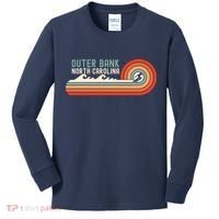 Outer Banks North Carolina NC Beach Kids Long Sleeve Shirt thumb 0
