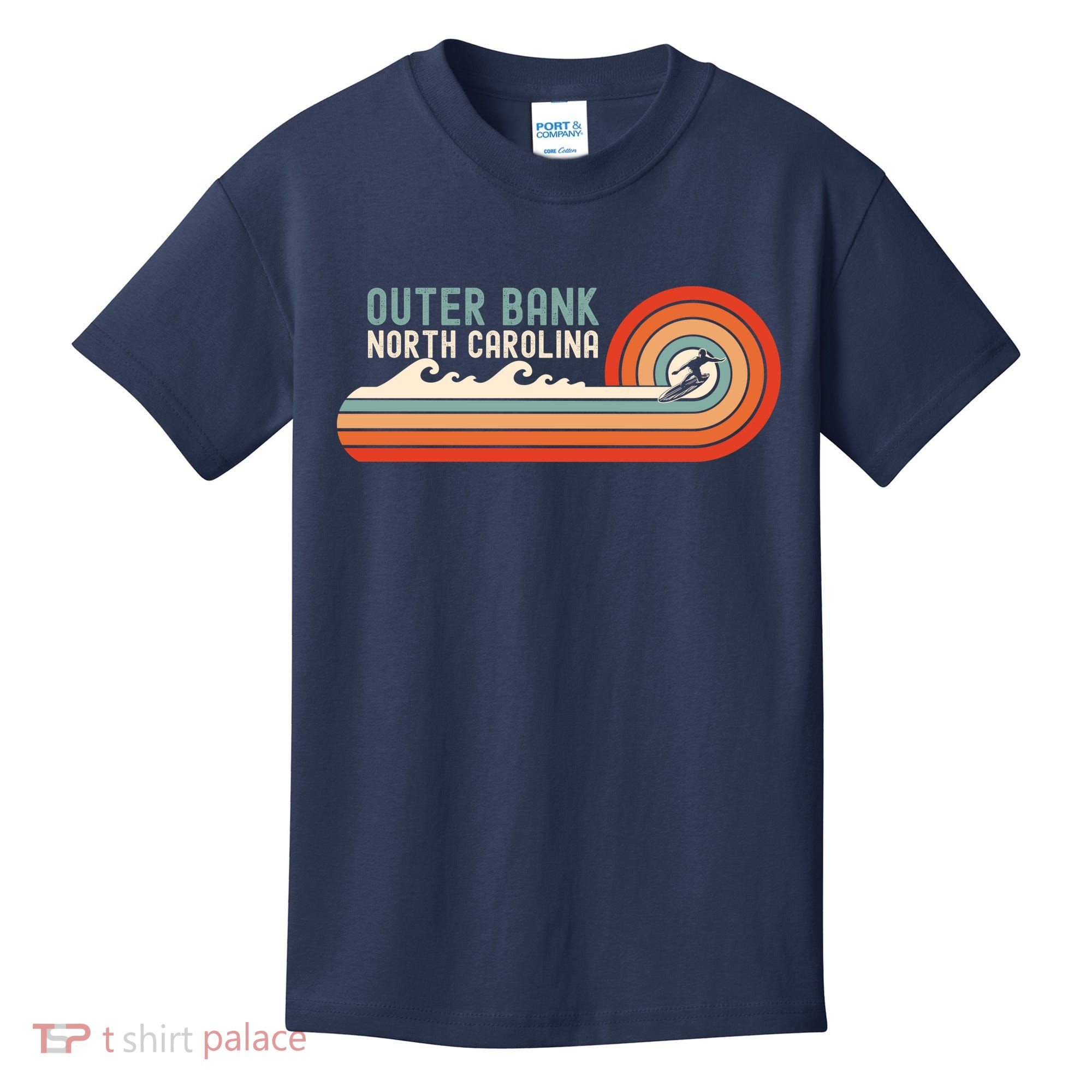 Outer Banks North Carolina NC Beach Kids T-Shirt