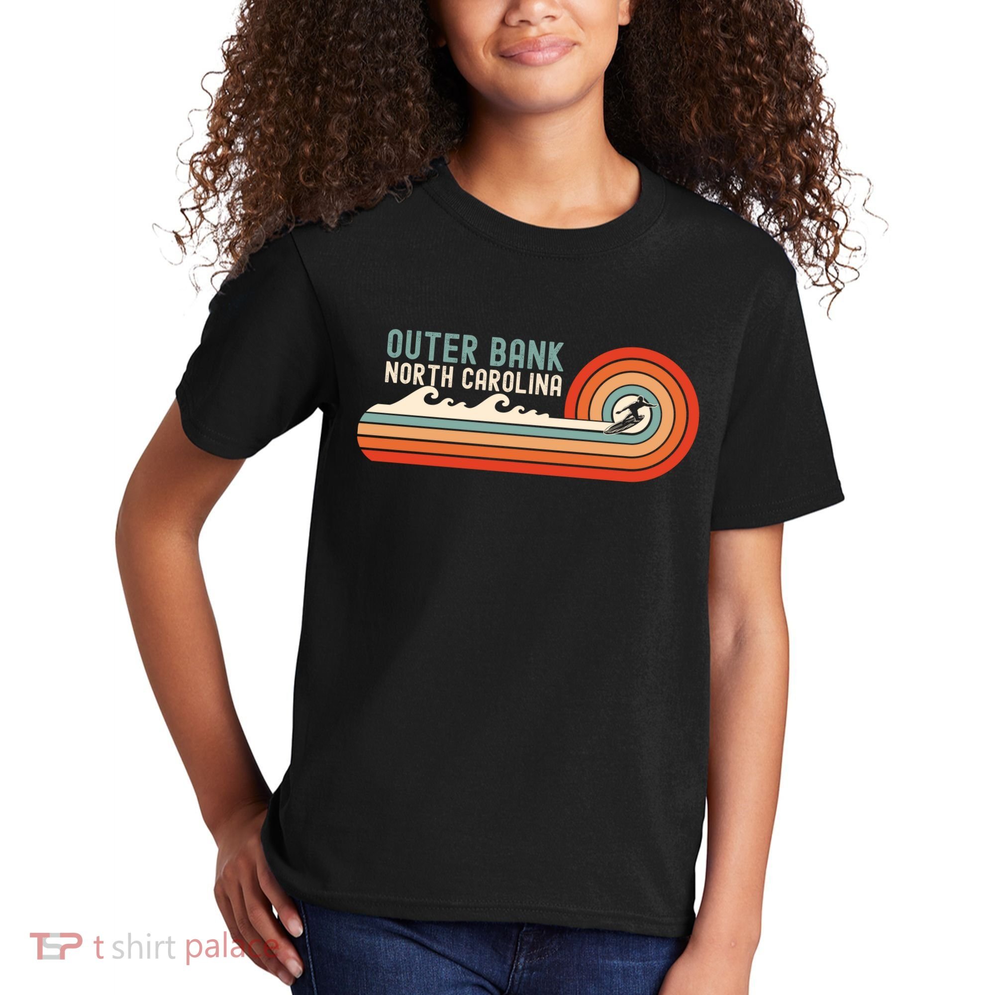Outer Banks North Carolina NC Beach Kids T-Shirt