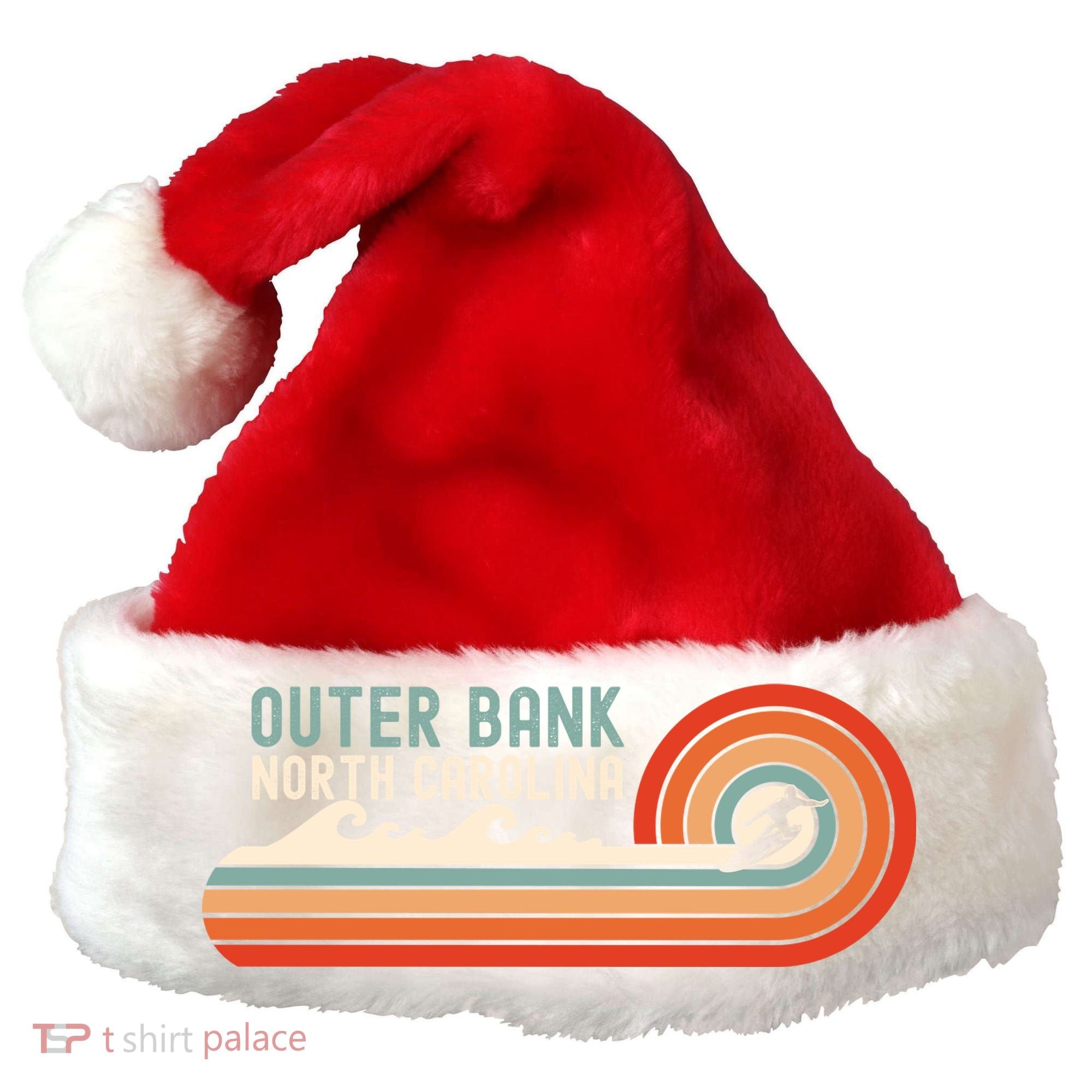 Outer Banks North Carolina NC Beach Santa Hat