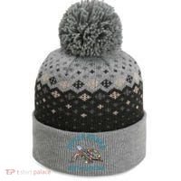 Outer Banks North Carolina NC Beach The Baniff Cuffed Pom Beanie thumb 0