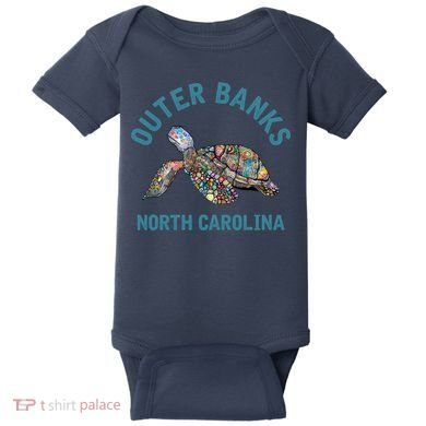 Outer Banks North Carolina NC Beach Baby Bodysuit