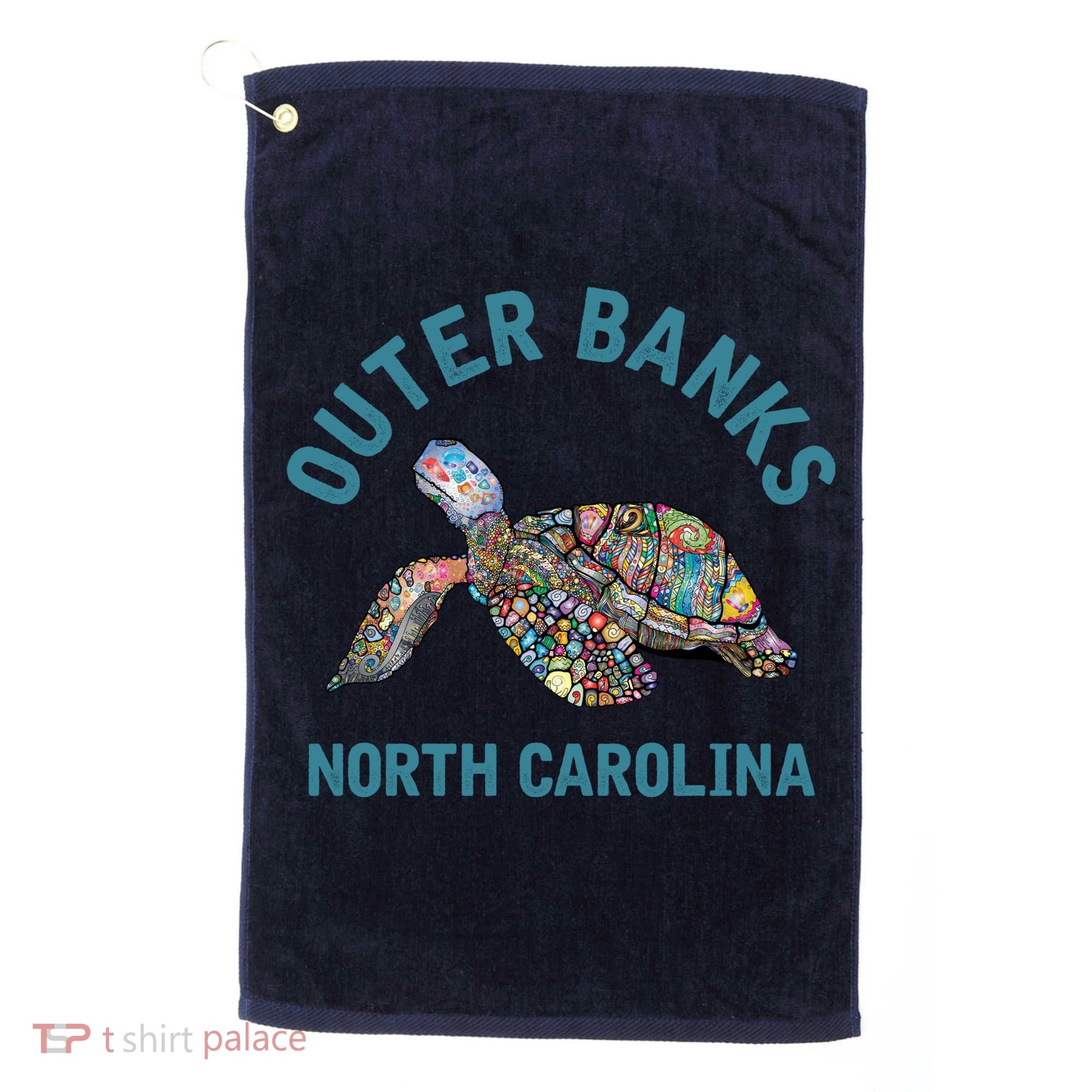Outer Banks North Carolina NC Beach Golf Towel