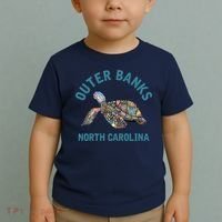Outer Banks North Carolina NC Beach Toddler T-Shirt thumb 2