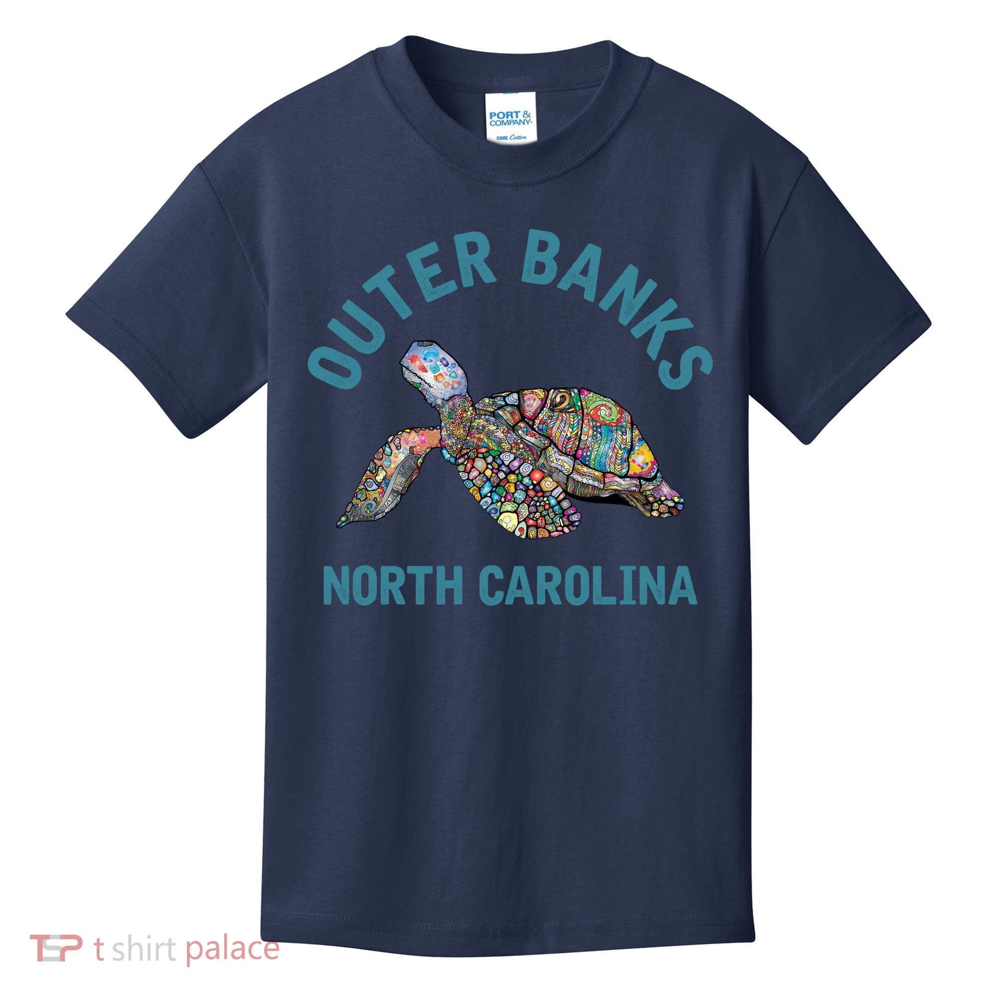 Outer Banks North Carolina NC Beach Kids T-Shirt