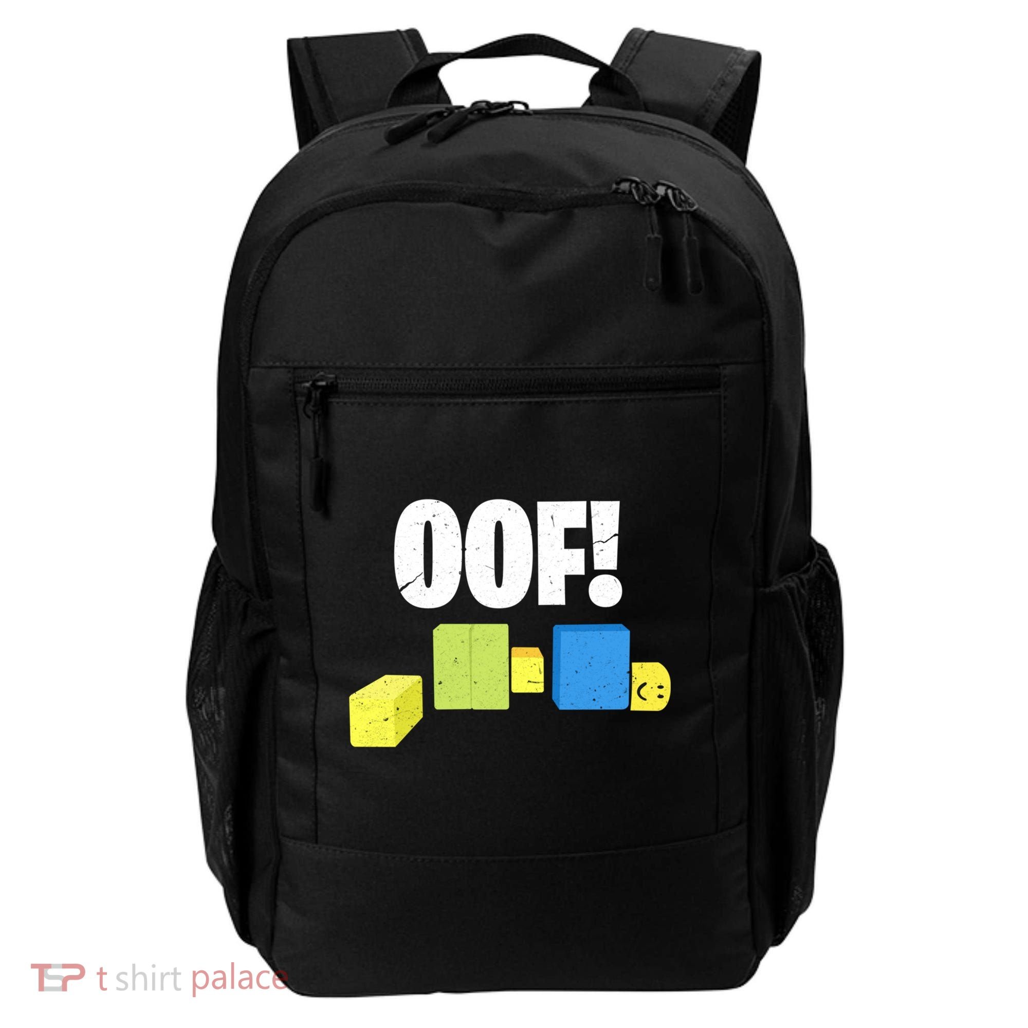 Oof! Blox Noob Funny Gamer Gift Backpack