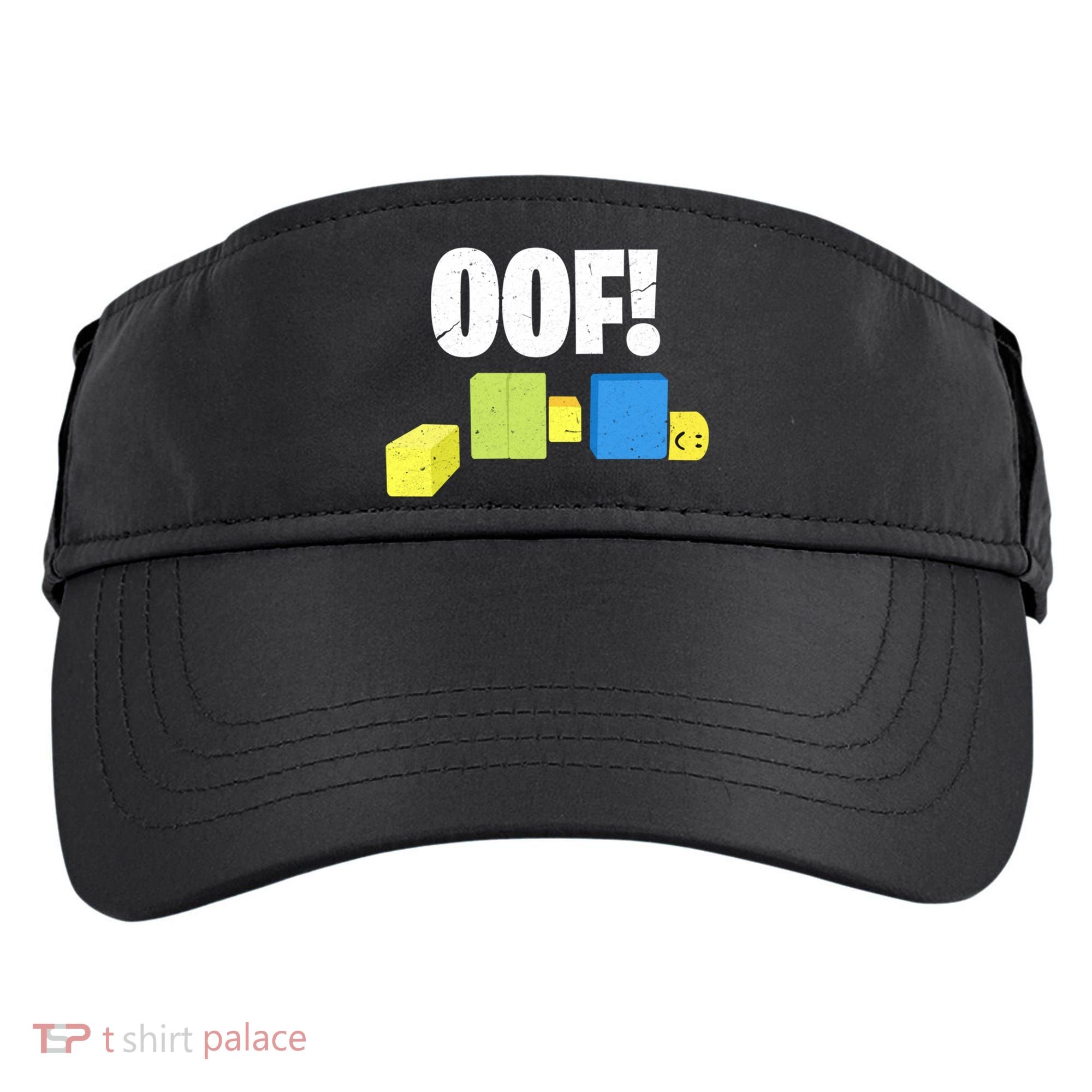 Oof! Blox Noob Funny Gamer Gift Adult Drive Performance Visor