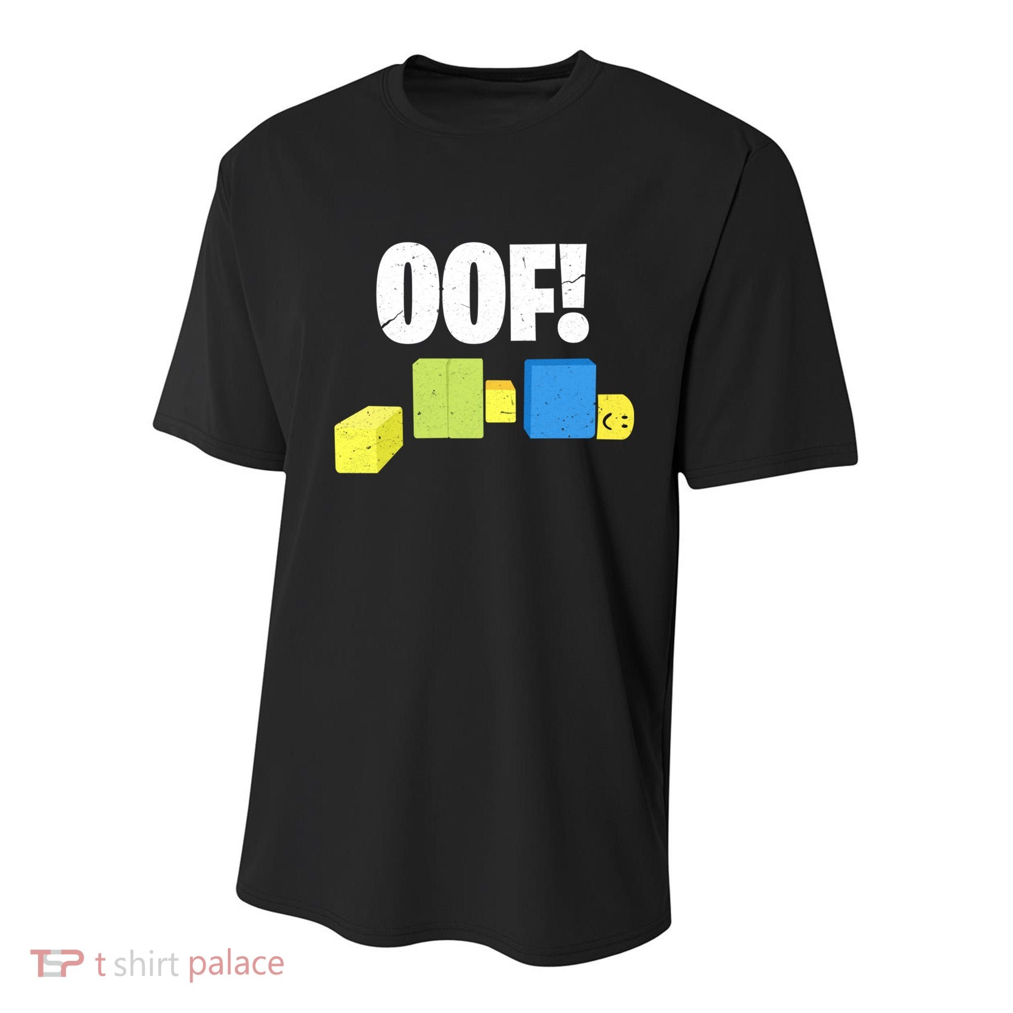 Oof! Blox Noob Funny Gamer Gift Youth Performance Sprint T-Shirt