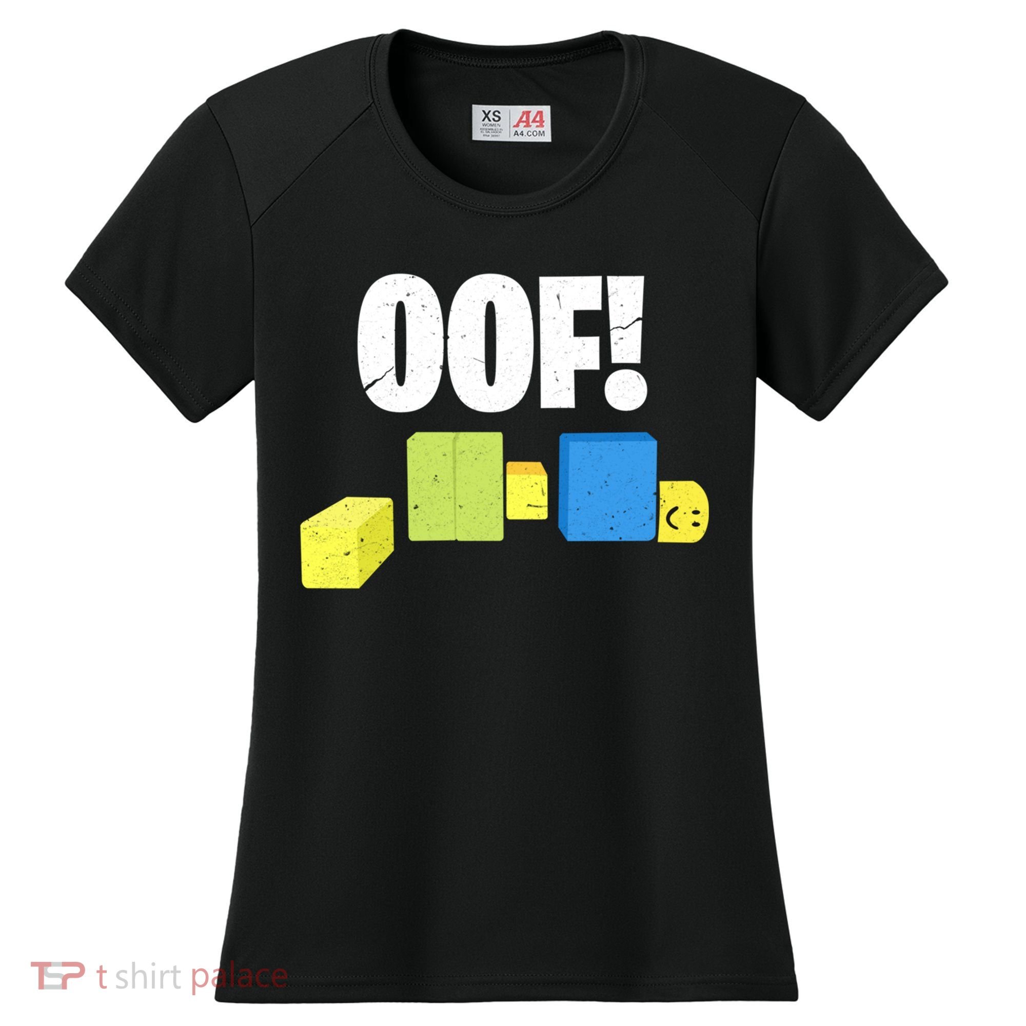 Oof! Blox Noob Funny Gamer Gift Women's Cooling Performance Crew T-Shirt