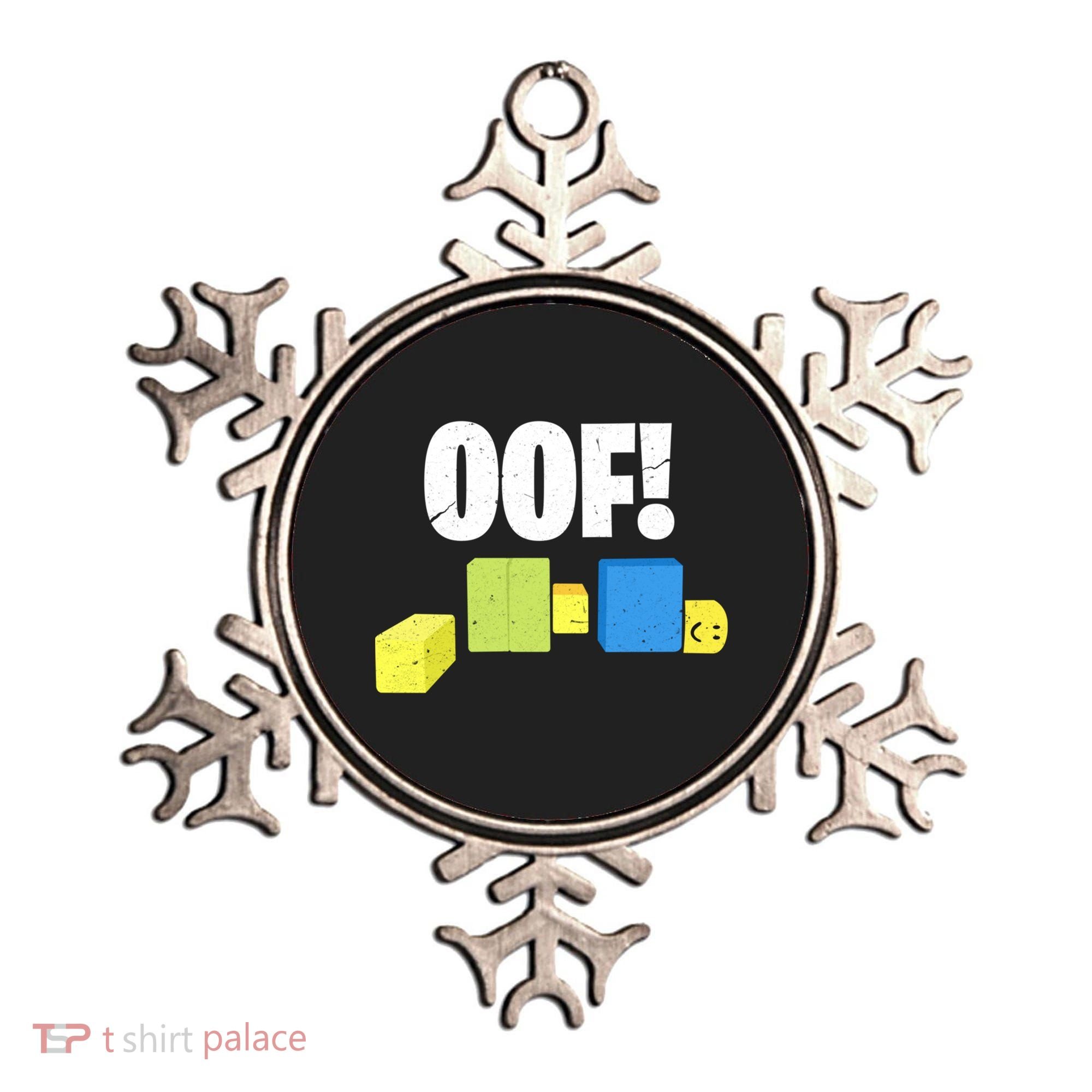Oof! Blox Noob Funny Gamer Gift Ornament