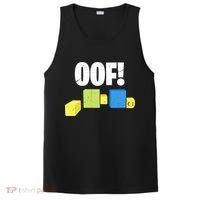 Oof! Blox Noob Funny Gamer Gift PosiCharge Competitor Tank thumb 0