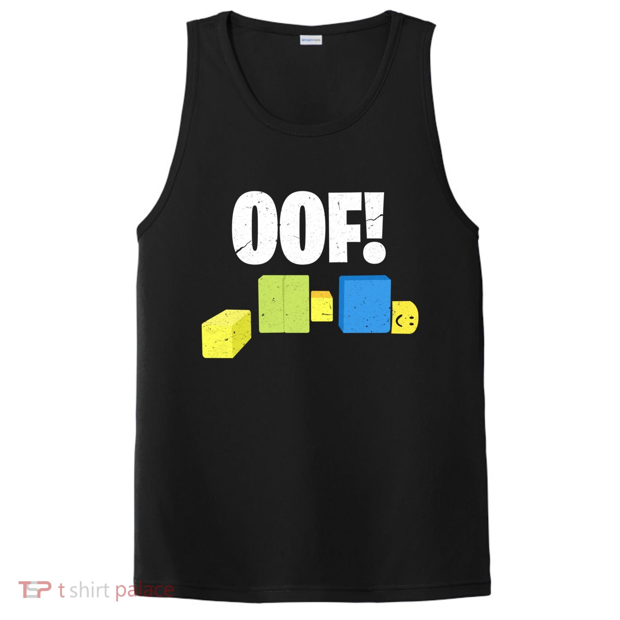 Oof! Blox Noob Funny Gamer Gift PosiCharge Competitor Tank