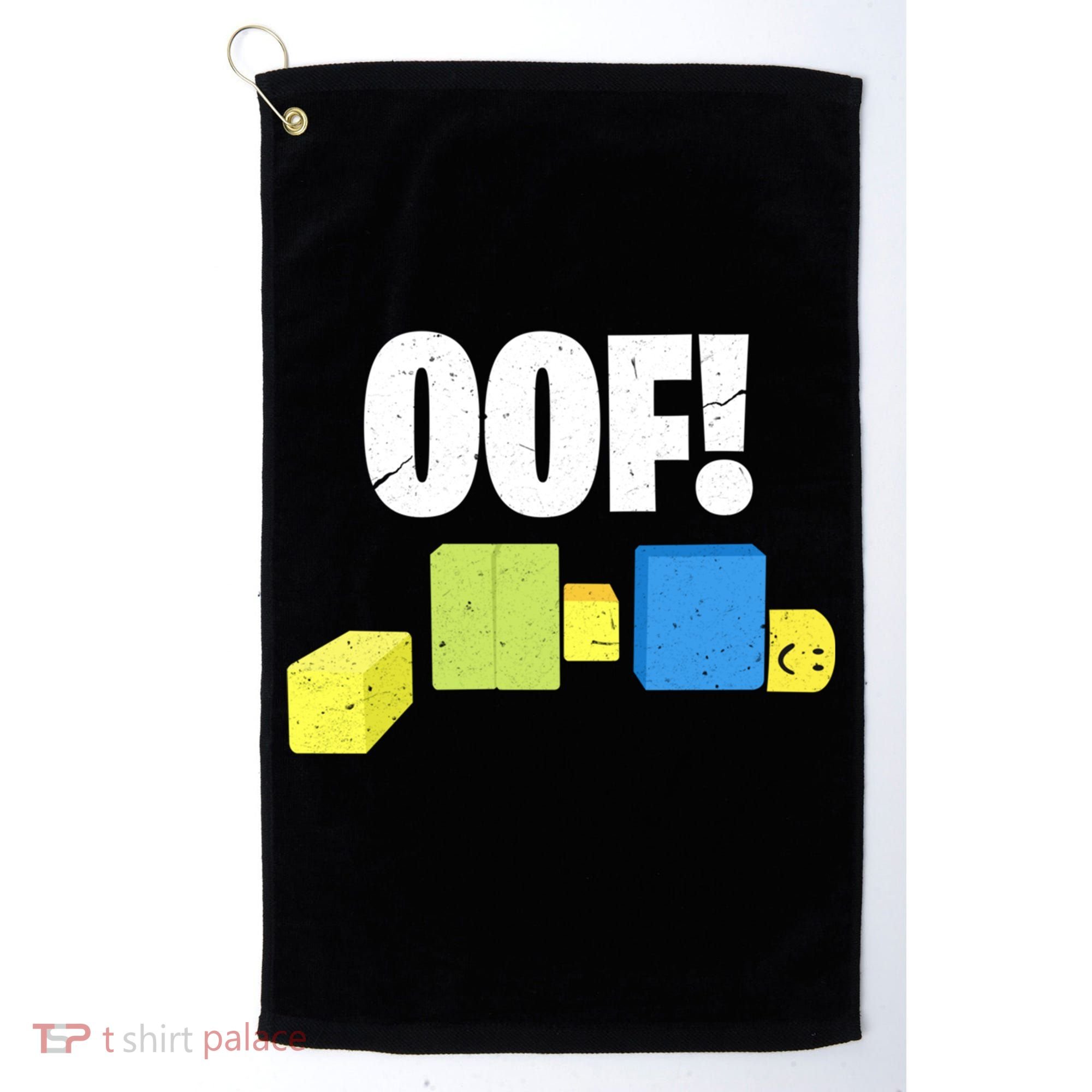 Oof! Blox Noob Funny Gamer Gift Golf Towel