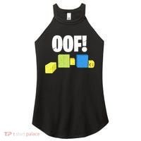 Oof! Blox Noob Funny Gamer Gift Women's Perfect Tri Rocker Tank thumb 0