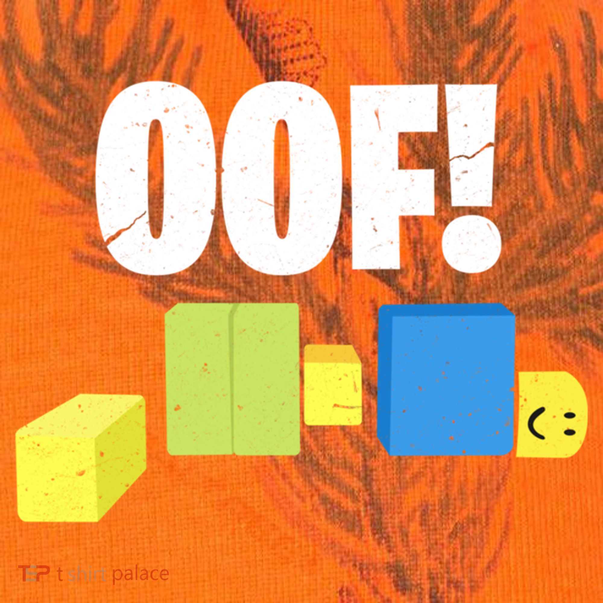 Oof! Blox Noob Funny Gamer Gift Kati Licensed 12" Camo Cuffed Beanie