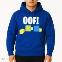 Oof! Blox Noob Funny Gamer Gift Hoodie thumb 2