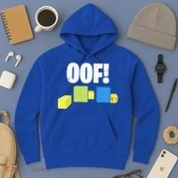 Oof! Blox Noob Funny Gamer Gift Hoodie thumb 3