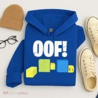 Oof! Blox Noob Funny Gamer Gift Hoodie thumb 4