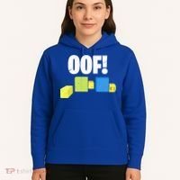 Oof! Blox Noob Funny Gamer Gift Hoodie thumb 5