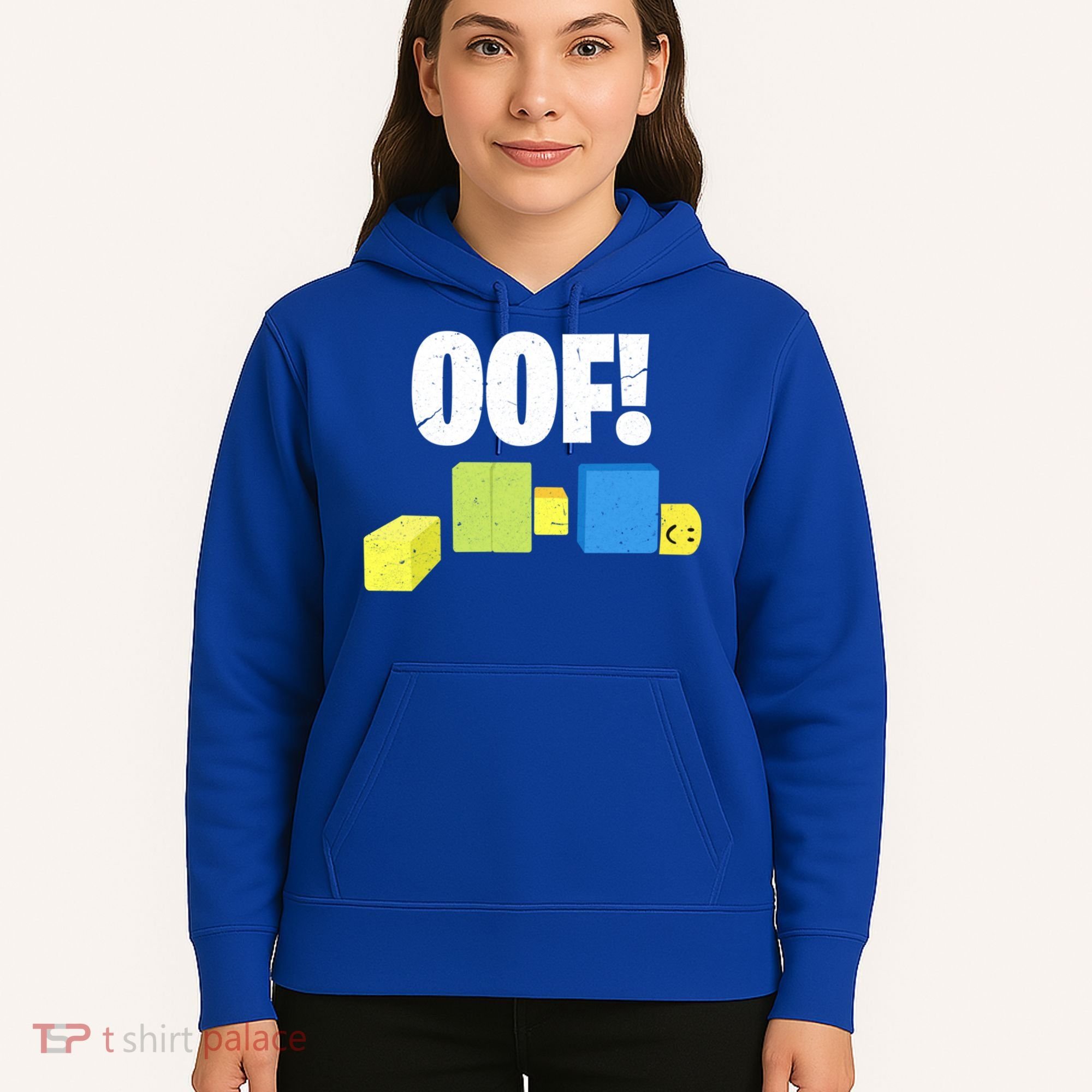 Oof! Blox Noob Funny Gamer Gift Hoodie