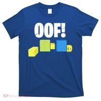 Oof! Blox Noob Funny Gamer Gift T-Shirt thumb 0