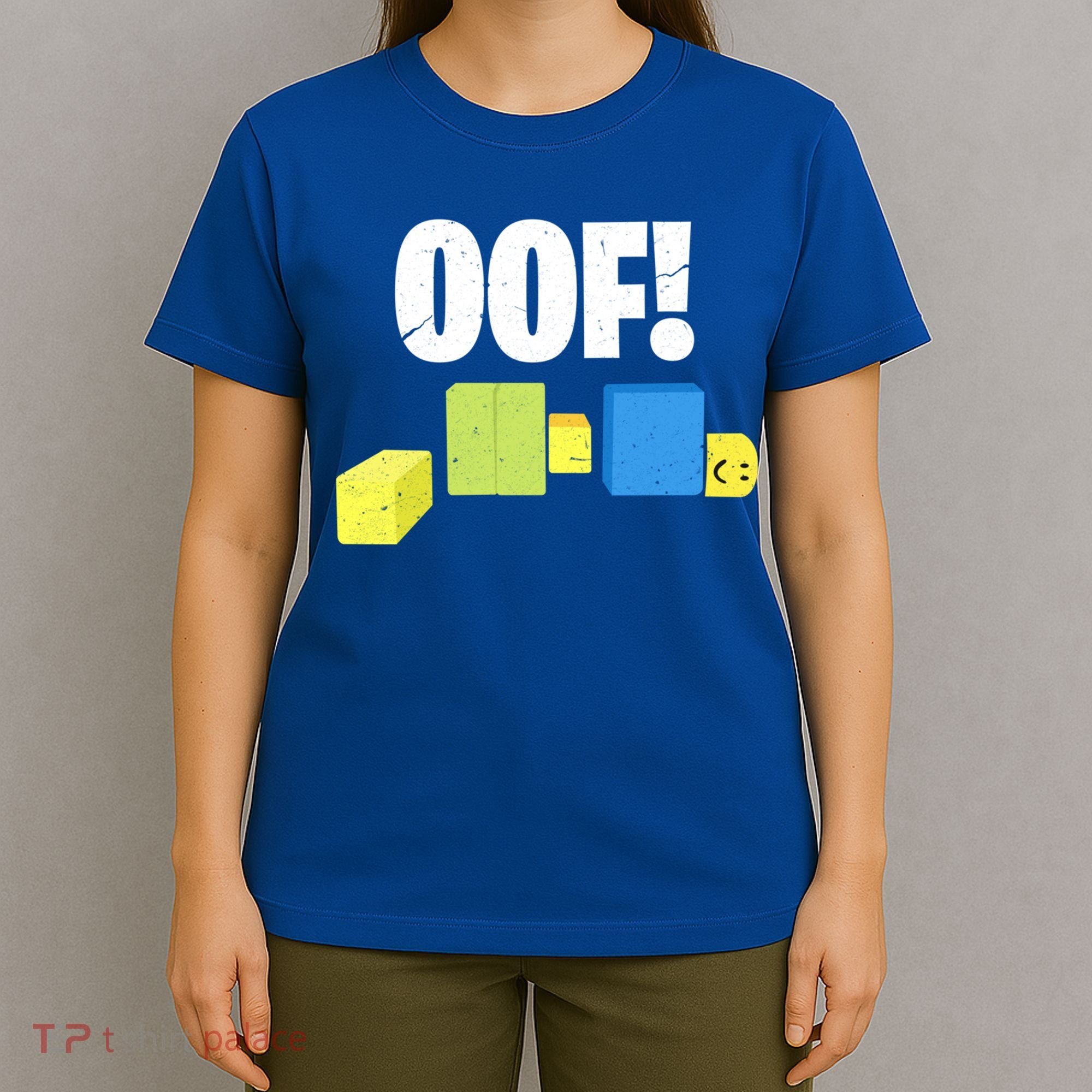Oof! Blox Noob Funny Gamer Gift T-Shirt
