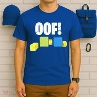 Oof! Blox Noob Funny Gamer Gift T-Shirt thumb 6