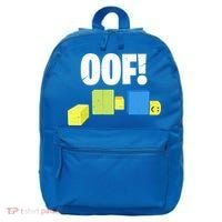 Oof! Blox Noob Funny Gamer Gift 16 in Basic Backpack thumb 0