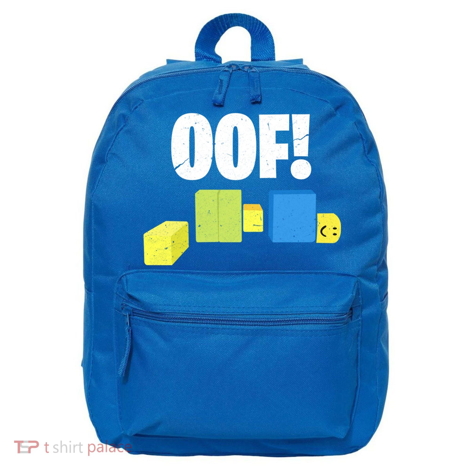 Oof! Blox Noob Funny Gamer Gift 16 in Basic Backpack