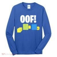 Oof! Blox Noob Funny Gamer Gift Tall Long Sleeve Shirt thumb 0