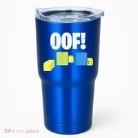 Oof! Blox Noob Funny Gamer Gift Tumbler thumb 0