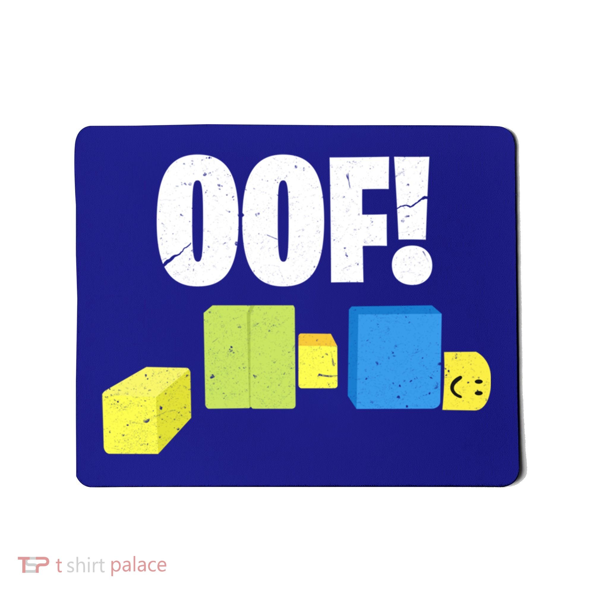 Oof! Blox Noob Funny Gamer Gift Mousepad