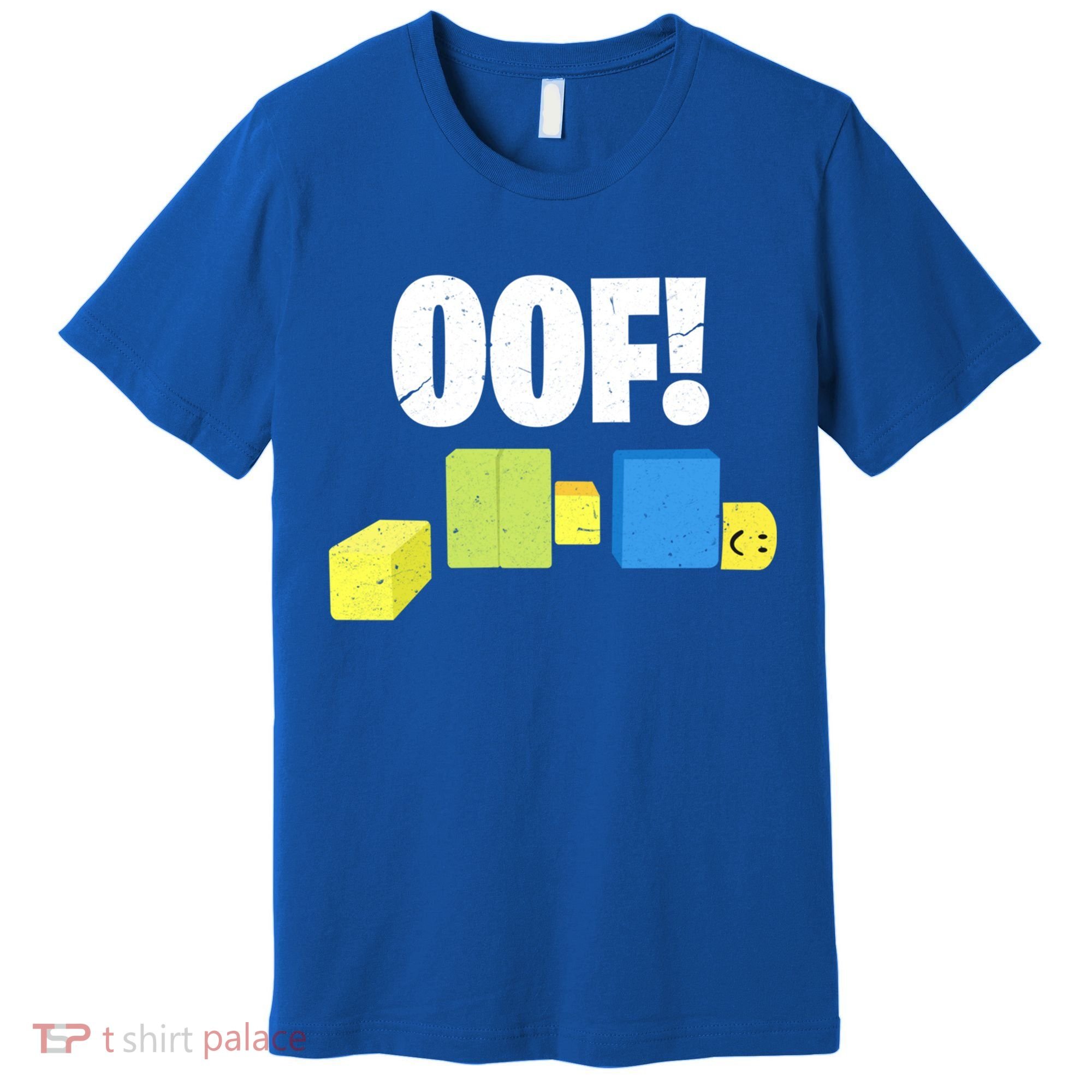 Oof! Blox Noob Funny Gamer Gift Premium T-Shirt