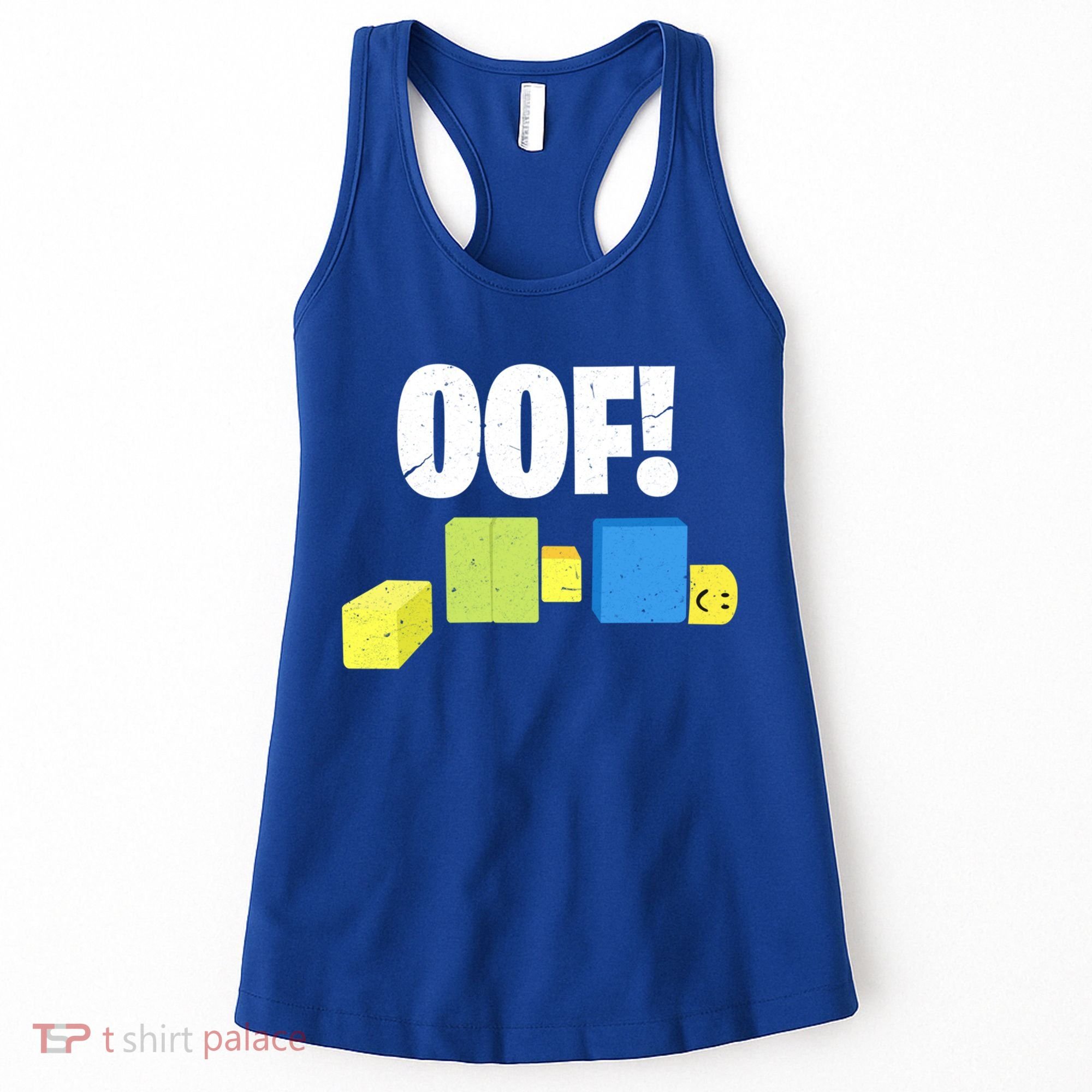 Oof! Blox Noob Funny Gamer Gift Women's Tank Top