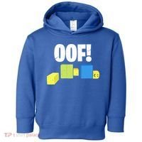 Oof! Blox Noob Funny Gamer Gift Toddler Hoodie thumb 0