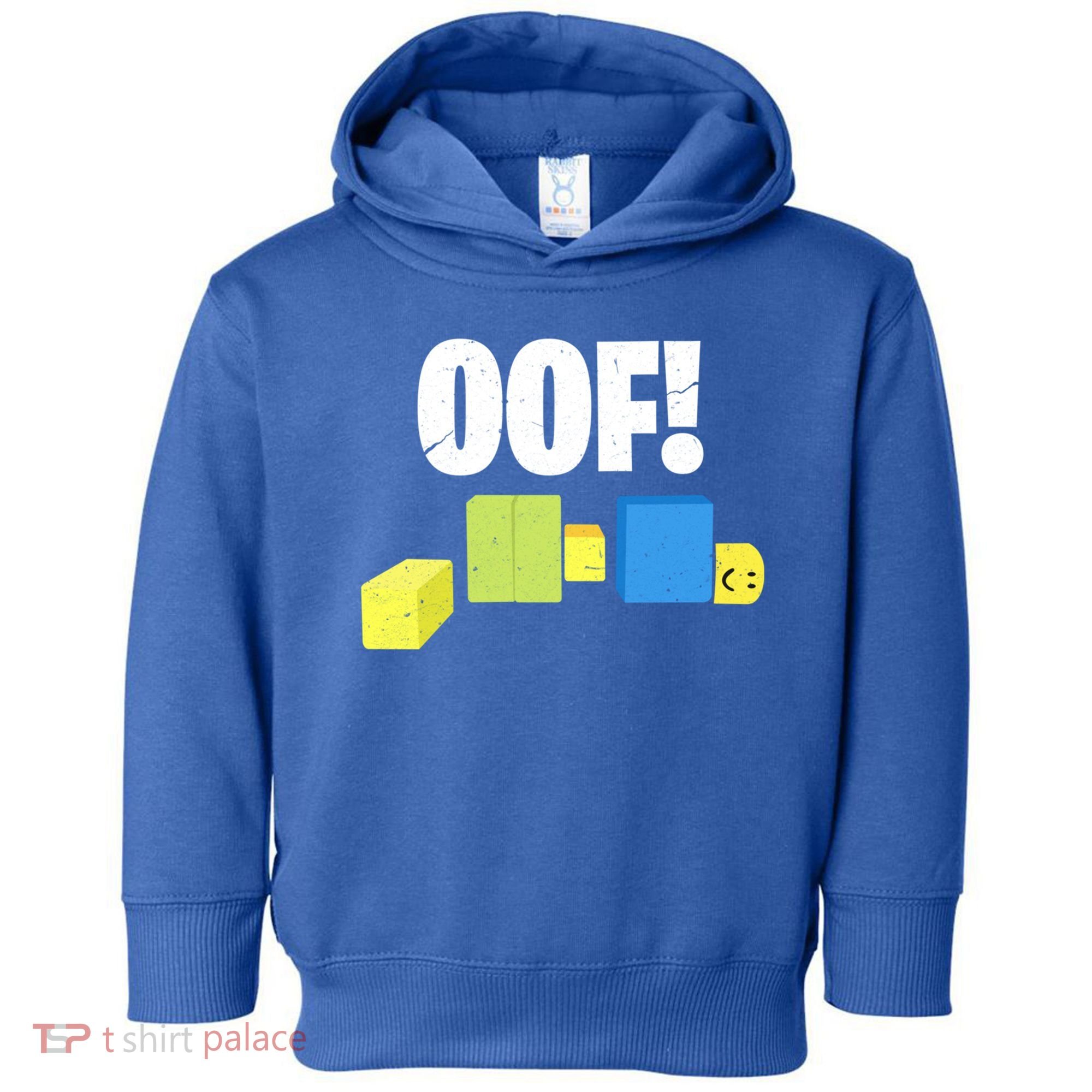 Oof! Blox Noob Funny Gamer Gift Toddler Hoodie