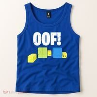 Oof! Blox Noob Funny Gamer Gift Tank Top thumb 2