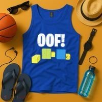 Oof! Blox Noob Funny Gamer Gift Tank Top thumb 4