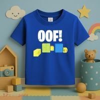 Oof! Blox Noob Funny Gamer Gift Toddler T-Shirt thumb 3