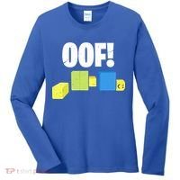 Oof! Blox Noob Funny Gamer Gift Women's Long Sleeve Shirt thumb 0
