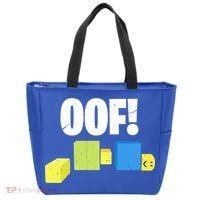 Oof! Blox Noob Funny Gamer Gift Tote Bag thumb 0