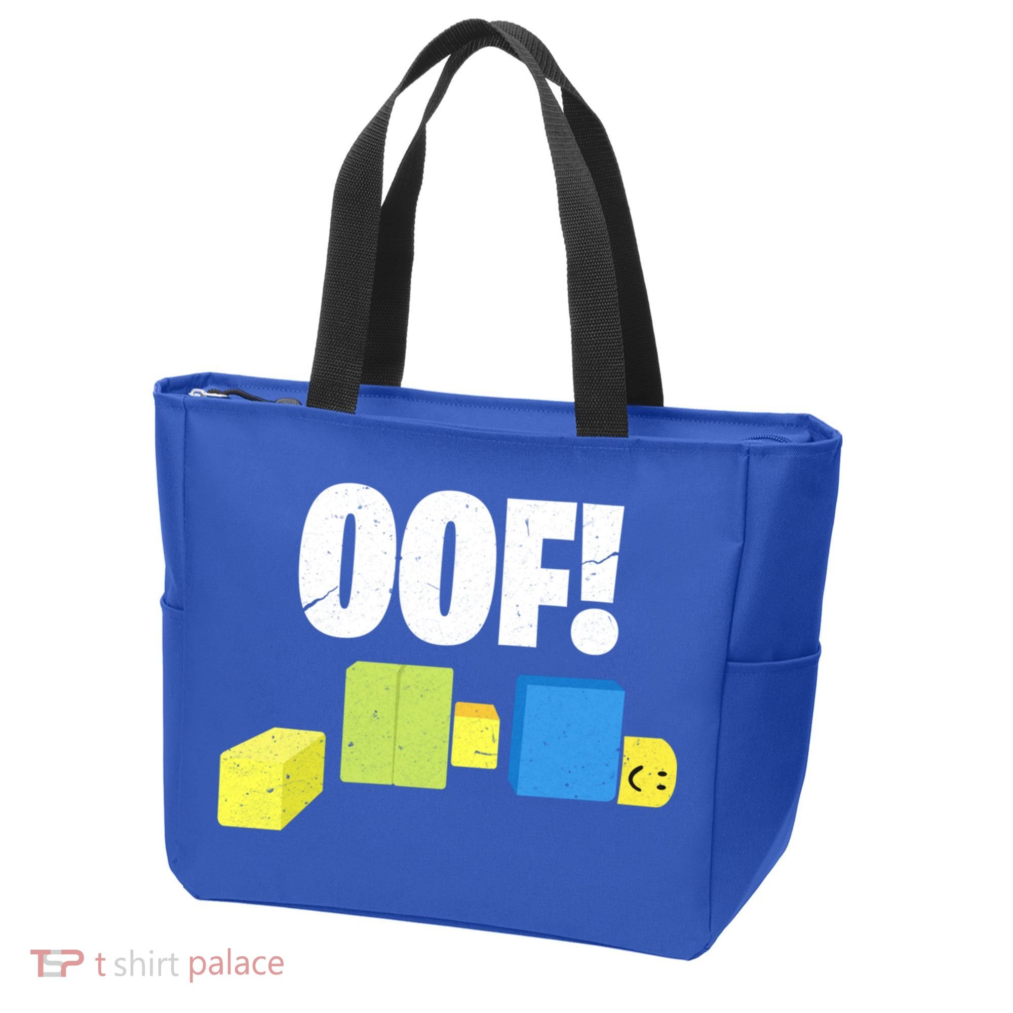 Oof! Blox Noob Funny Gamer Gift Tote Bag