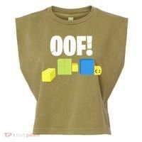 Oof! Blox Noob Funny Gamer Gift Garment-Dyed Women's Muscle Tee thumb 0