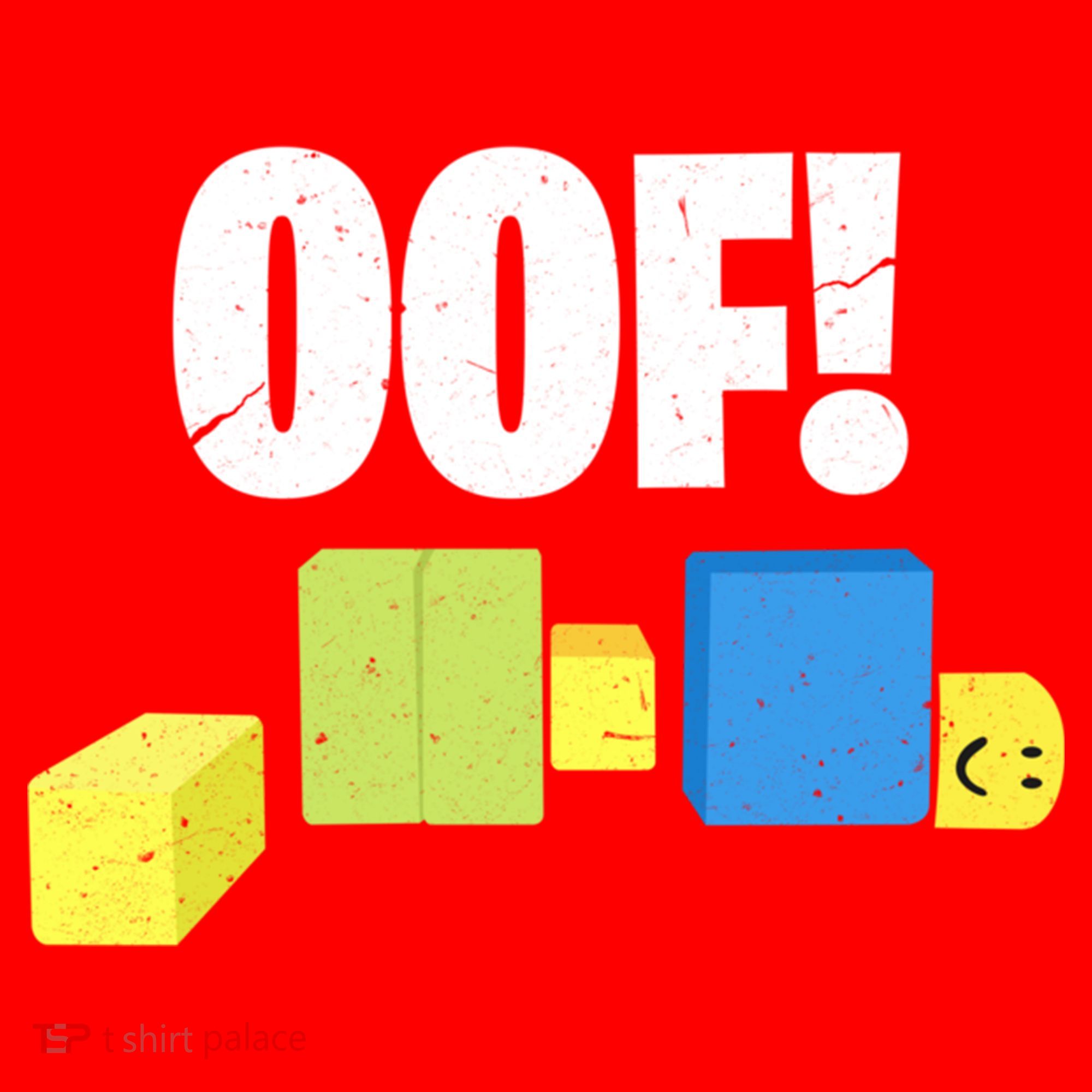 Oof! Blox Noob Funny Gamer Gift Santa Hat