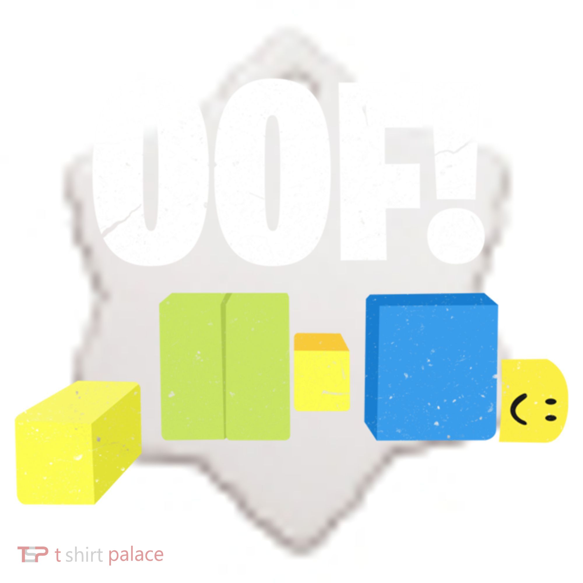 Oof! Blox Noob Funny Gamer Gift Ceramic Ornament