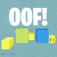 Oof! Blox Noob Funny Gamer Gift Sueded Cloud Jersey T-Shirt thumb 2