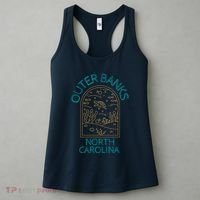 Outer Banks North Carolina NC Beach Women's Tank Top thumb 3