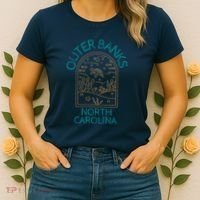Outer Banks North Carolina NC Beach Women's T-Shirt thumb 2