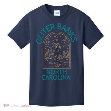 Outer Banks North Carolina NC Beach Kids T-Shirt